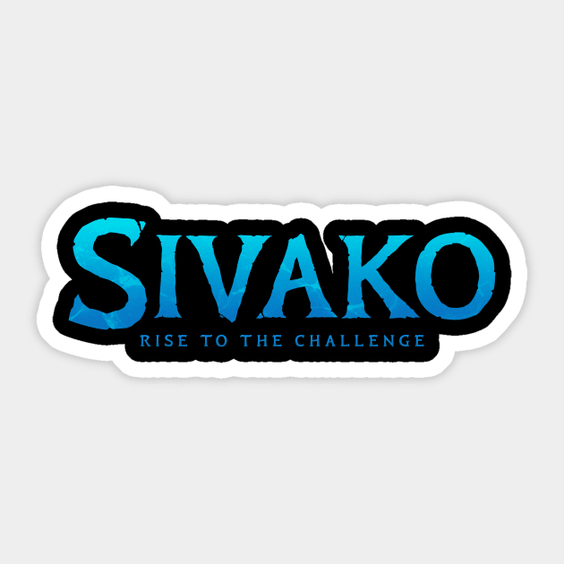 Sivako: Rise to the Challenge Sticker by plasticknivespress